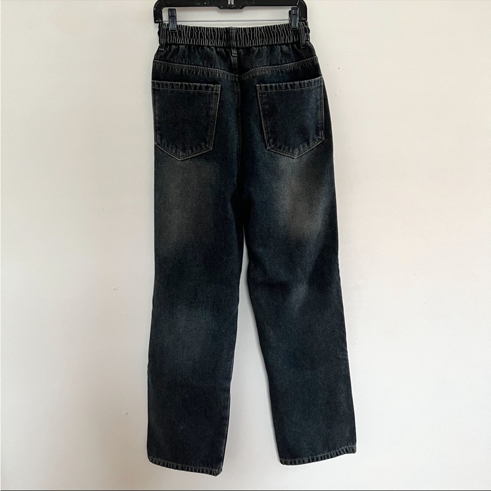 Men's Navy Blue Jeans - Picture 4 of 7